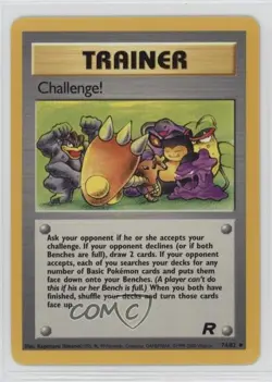 Challenge! Pokemon Team Rocket #74 2000 17t2 - Image 1