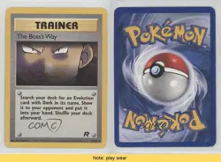 The Boss's Way Pokemon Team Rocket #73 2000 READ 2f4 - Image 3