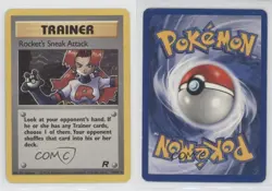Rocket's Sneak Attack Pokemon Team Rocket #72 2000 0l4h - Image 3