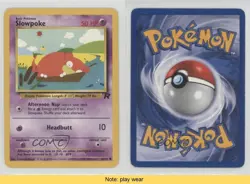 Slowpoke Pokemon Team Rocket #67 2000 READ 2f4 - Image 3