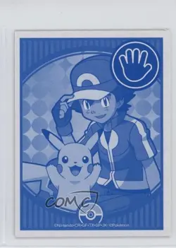 Ash Ketchum Ash's Pikachu Pokemon XY Iroha Karuta #A 0cp0 - Image 2