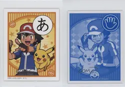 Ash Ketchum Ash's Pikachu Pokemon XY Iroha Karuta #A 0cp0 - Image 3
