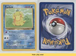 Psyduck Pokemon Team Rocket #65 2000 READ 2f4 - Image 3