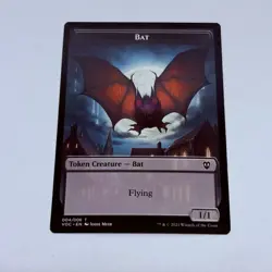 Magic The Gathering Bat/Spirit 004 Token - Midnight Hubt MTG Trading Card Tc7 - Image 3