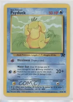 Psyduck Pokemon Team Rocket #65 2000 0l4h - Image 1