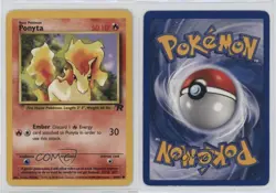 Ponyta Pokemon Team Rocket #64 2000 2f4 - Image 3