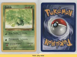 Oddish Pokemon Team Rocket #63 2000 READ 2i2 - Image 3