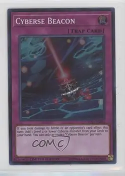 Cyberse Beacon (SR) Limited Edition YuGiOh Code of the Duelist #COTD-ENSE4 00jz - Image 1