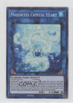 Marincess Crystal Heart 1st Ed. YuGiOh Chaos Impact #CHIM-EN040 00jz - Image 1