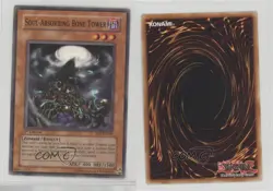 Soul-Absorbing Bone Tower 1st Ed. YuGiOh Zombie Madness Structure Deck 2005 0ie5 - Image 3