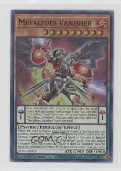 Metalfoes Vanisher (SR) 1st Ed. YuGiOh Blazing Vortex #BLVO-EN021 00jz - Image 1