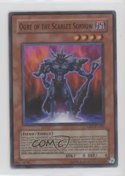 Ogre of the Scarlet Sorrow Unlimited YuGiOh Absolute Powerforce 2010 00jz - Image 1