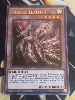 Yugioh: Lifeless Leaffish - ROTD-EN033 - Ultra Rare - 1st Edition - NM - Image 1