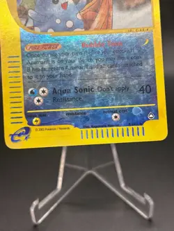 Azumarill Reverse Holo 4/147 Aquapolis English Pokemon Card WoTC E-Reader - Image 2