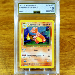 Pokemon Trading Card Game Classic Charmeleon CLC 002/034 AGS Gem-MT 10 Holo 2023 - Image 1