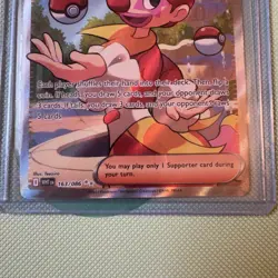 Harlequin #163/086 White Flare English Ultra Rare Pokemon Card - Image 3
