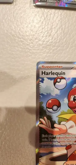 Harlequin #163/086 White Flare English Ultra Rare Pokemon Card - Image 2