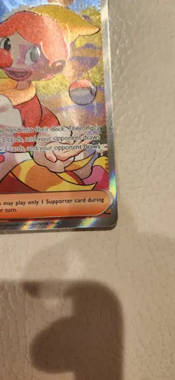 Harlequin #163/086 White Flare English Ultra Rare Pokemon Card - Image 5