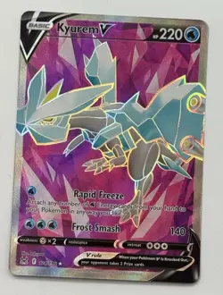 Pokemon TCG Kyurem V 174/196 Ultra Rare NM Card SEE PICS Lost Origin - Image 1