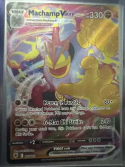 Pokemon TCG 3 Card Lot Machamp Vmax, Orthworm, & Paldean Student - Image 1