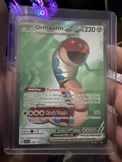 Pokemon TCG 3 Card Lot Machamp Vmax, Orthworm, & Paldean Student - Image 3