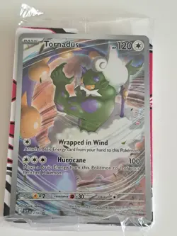 Pokemon TCG Opened white flare Etb incl Tornadus promo card - Image 2