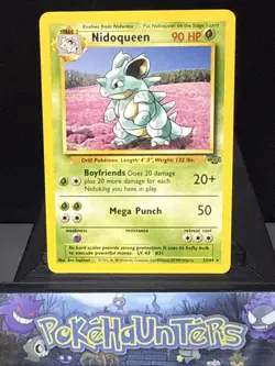 Pokemon Card Nidoqueen 23/64 Jungle Set Non Holo Rare WOTC Light Play - Image 1