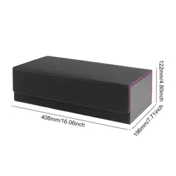 Leather Magnetic Commander Trading Card Deck Box Card Storage Box ForMTG CCG TCG - Image 2