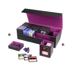 Leather Magnetic Commander Trading Card Deck Box Card Storage Box ForMTG CCG TCG - Image 4