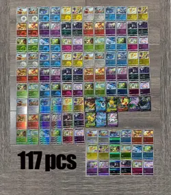 Pokemon Eevee Evolution 117 Card Set S-Chinese Gem Pack2 CBB2C Pokeball Reverse - Image 1