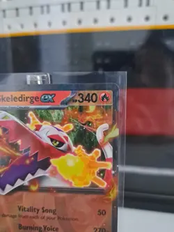 Skeledirge ex SVP 034 Black Star Promo Scarlet And Violet Pokemon Card VGC - Image 3