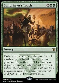 MTG Sunbringer's Touch - Dragons of Tarkir [ Excellent ] - Image 1