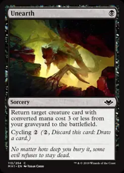 Unearth - Near Mint MTG Modern Horizons - Image 1