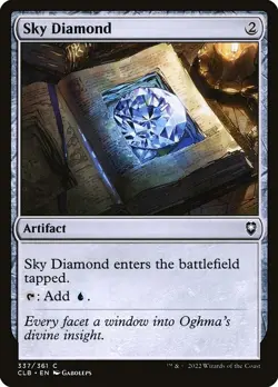 [MTG] Sky Diamond (Foil) (337) (CLB) NM - Image 1