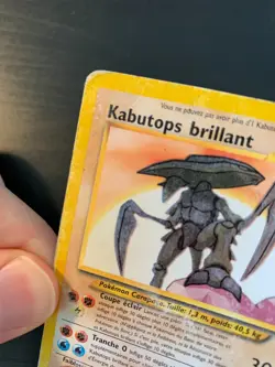 Carte Pokemon : Kabutops Brillant 108/105 Neo Destiny Edition 2 Francaise - Image 2