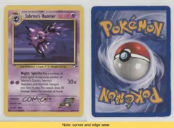 Sabrina's Haunter Pokemon Gym Heroes #58 2000 READ tv5 - Image 3