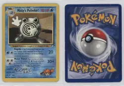 Misty's Poliwhirl Pokemon Gym Heroes #53 2000 2f4 - Image 3