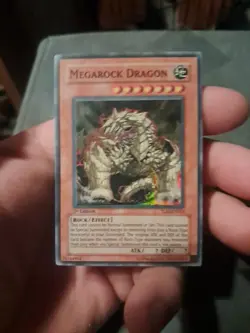 Yugioh Megarock Dragon 1st Edition Super Rare TLM-EN015 - Image 1