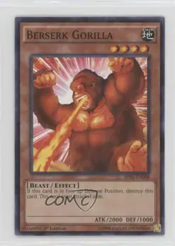 Berserk Gorilla 1st Ed. YuGiOh Battle Pack 3: Monster League #BP03-EN008 0k8a - Image 1