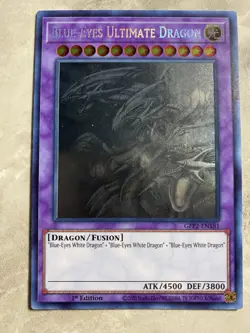 Yugioh - Blue-Eyes Ultimate Dragon - GFP2-EN181 - Ghost Rare 1st Edition - Image 1