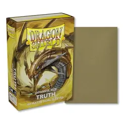 Dragon Shield 60 Japanese Size Deck Small Card Sleeves Dual Matte Truth Yugioh - Image 1