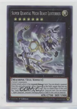 Super Quantal Mech Beast Lusterrex 1st Ed. YuGiOh Dark Neostorm #DANE-EN037 00jz - Image 1
