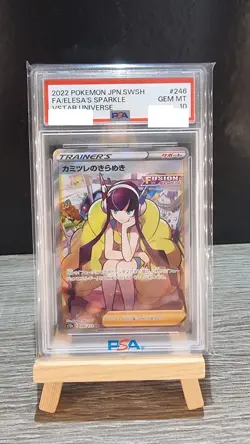 Elesa’s Sparkle PSA 10 SR 246/172 s12a Vstar Universe Card Pokemon Japanese - Image 1