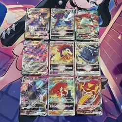 Pokemon TCG | Japanese SWSH VMAX & VSTAR Ultra Rare X9 Card Bundle - Image 1