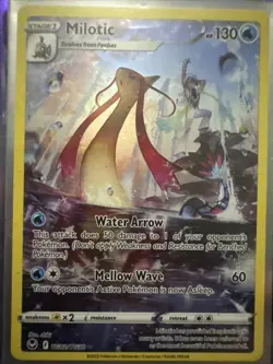 Pokemon TCG 3 Card Lot Milotic, Lapras Vmax & Kleavor V - Image 1