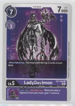2021 Digimon Card Game - Classic Collection LadyDevimon #EX1-060 0o6v - Image 1