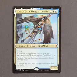 MTG - 1x Ishai, Ojutai Dragonspeaker - Commander Anthology Volume II - NM - Foil - Image 1