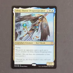 MTG - 1x Ishai, Ojutai Dragonspeaker - Commander Anthology Volume II - NM - Foil - Image 2