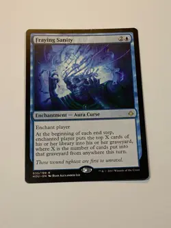 MTG - 1x Fraying Sanity - Hour of Devastation - NM - #35 - Magic The Gathering - Image 3