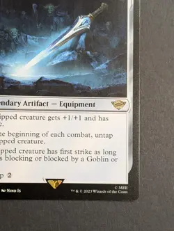 MTG - 1x Sting the Glinting Dagger - NM Pack Fresh - LOTR: Tales of Middle Earth - Image 4